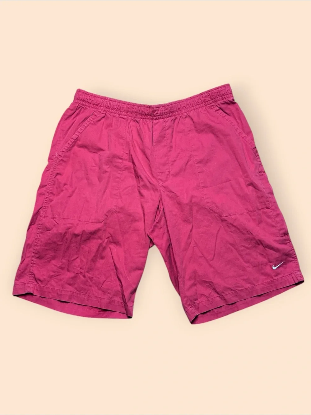 Vintage Nike Y2K Shorts Red Men’s XL Vtg 2000s